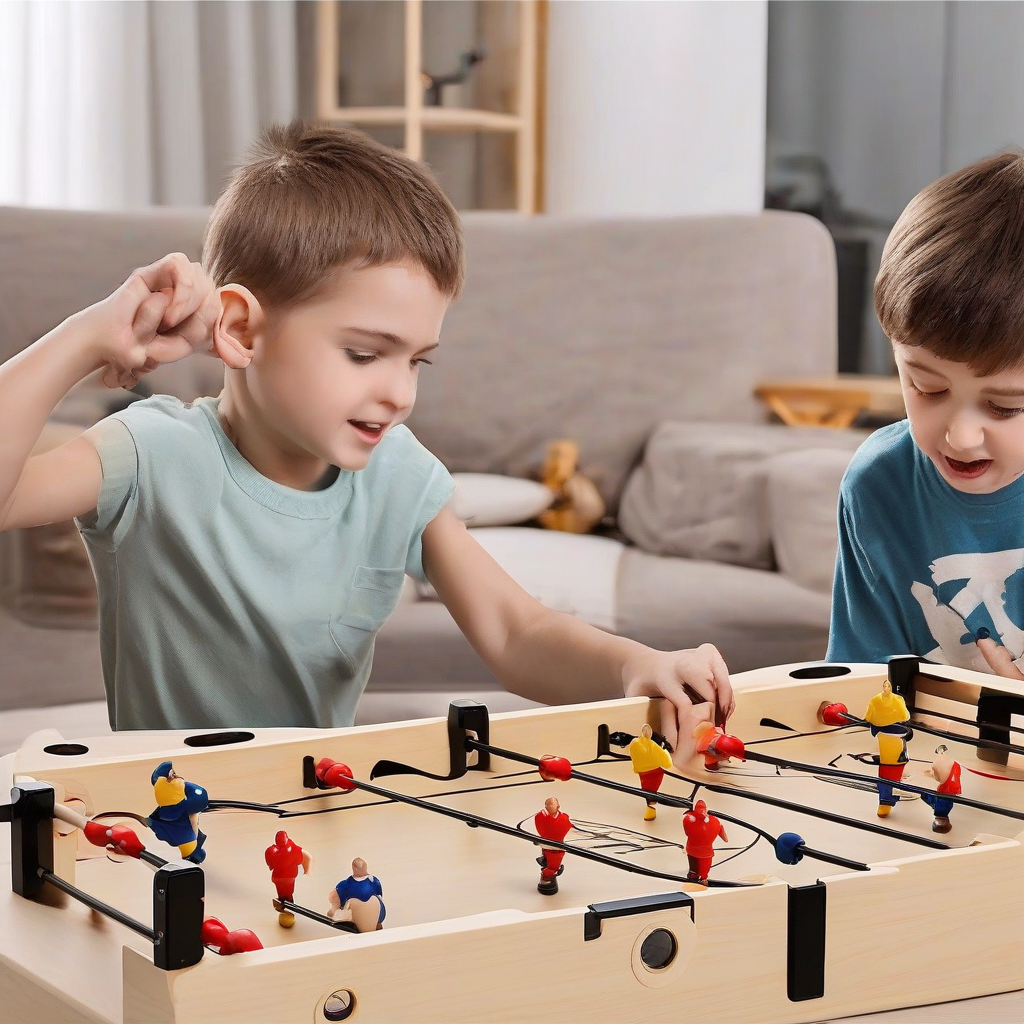Foosball Winner Games Table Hockey Game Catapult Chess Parent-child Interactive Toy Fast Sling Puck Board Game Toys For Children