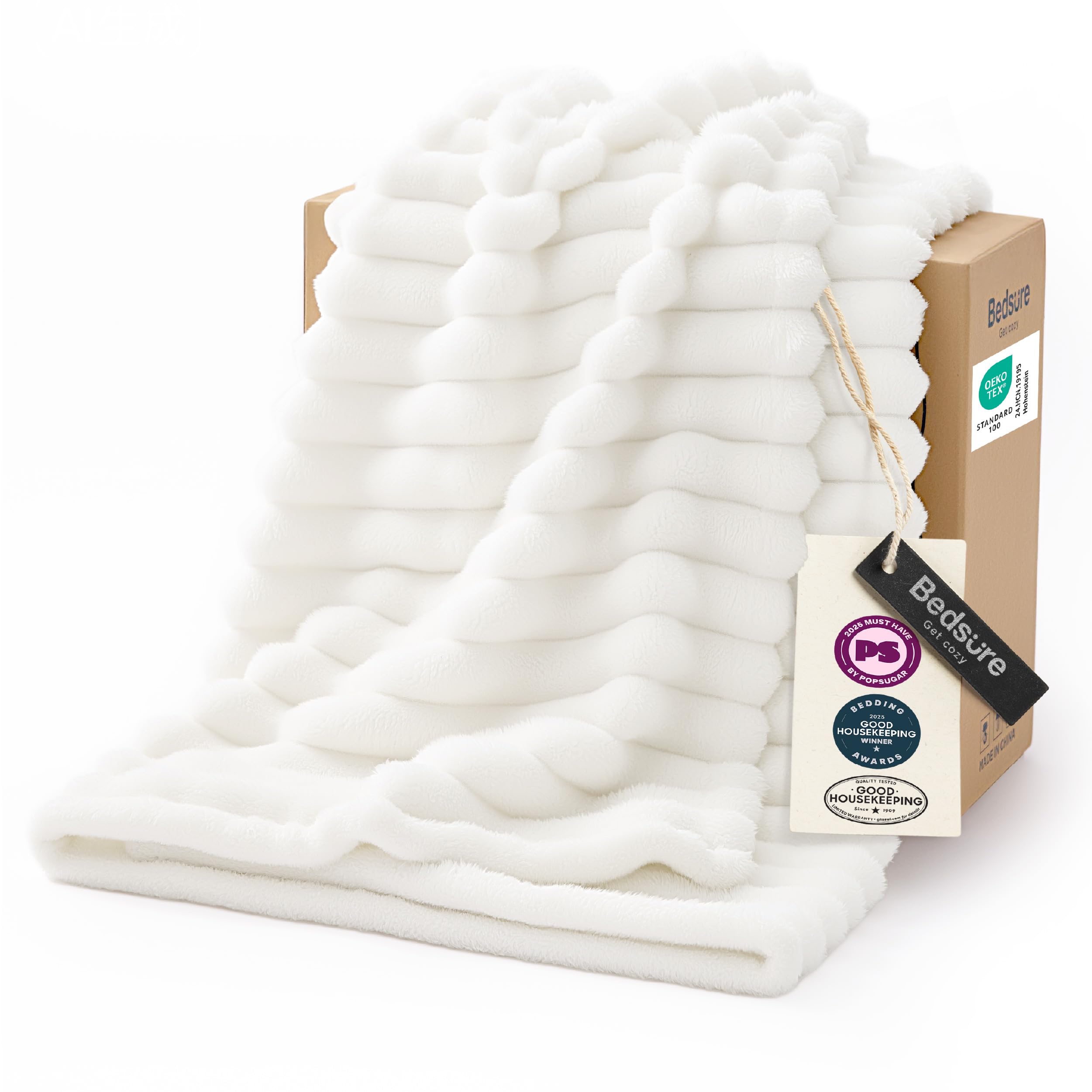 Bedsure GentleSoft white throw blanket, cozy fleece fall blankets for couch 2026, Halloween fall home living room decor, best white throw blankets for living room, seasonal autumn couch decor ideas 2026