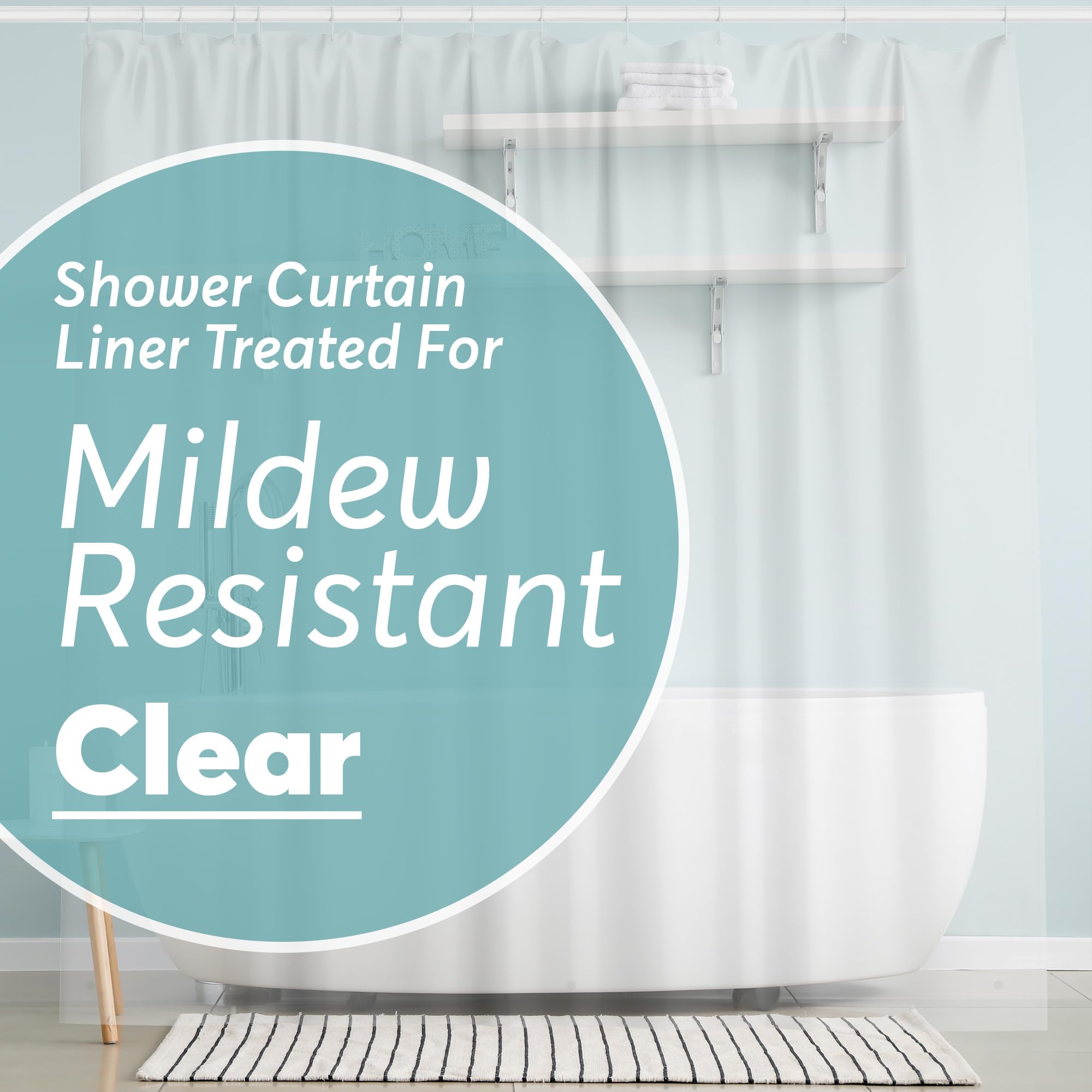 BigFoot Clear Shower Curtain Review: The Odorless Liner That Actually Stays Put