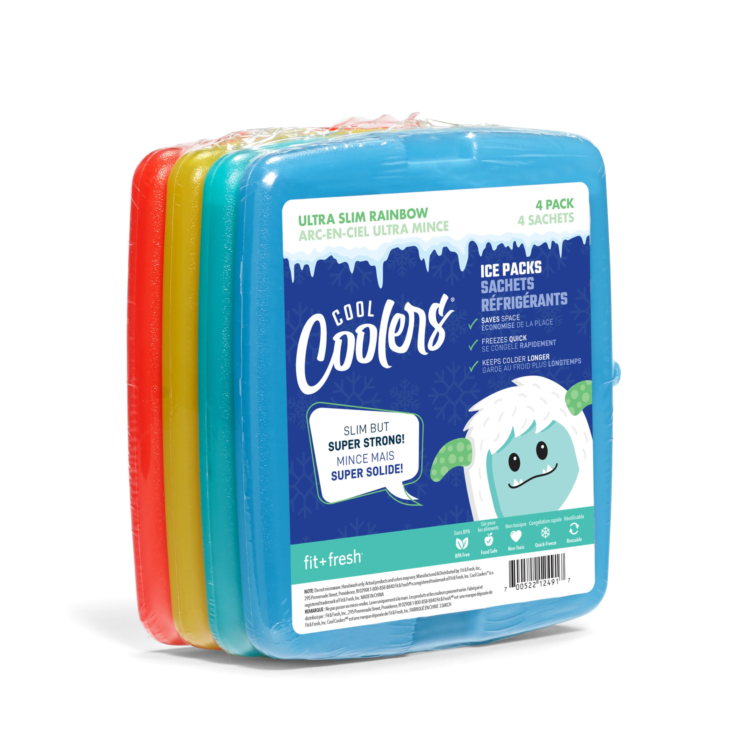 Cool Coolers Slim Ice Packs Review: Space-Saving Chill for Your Lunch