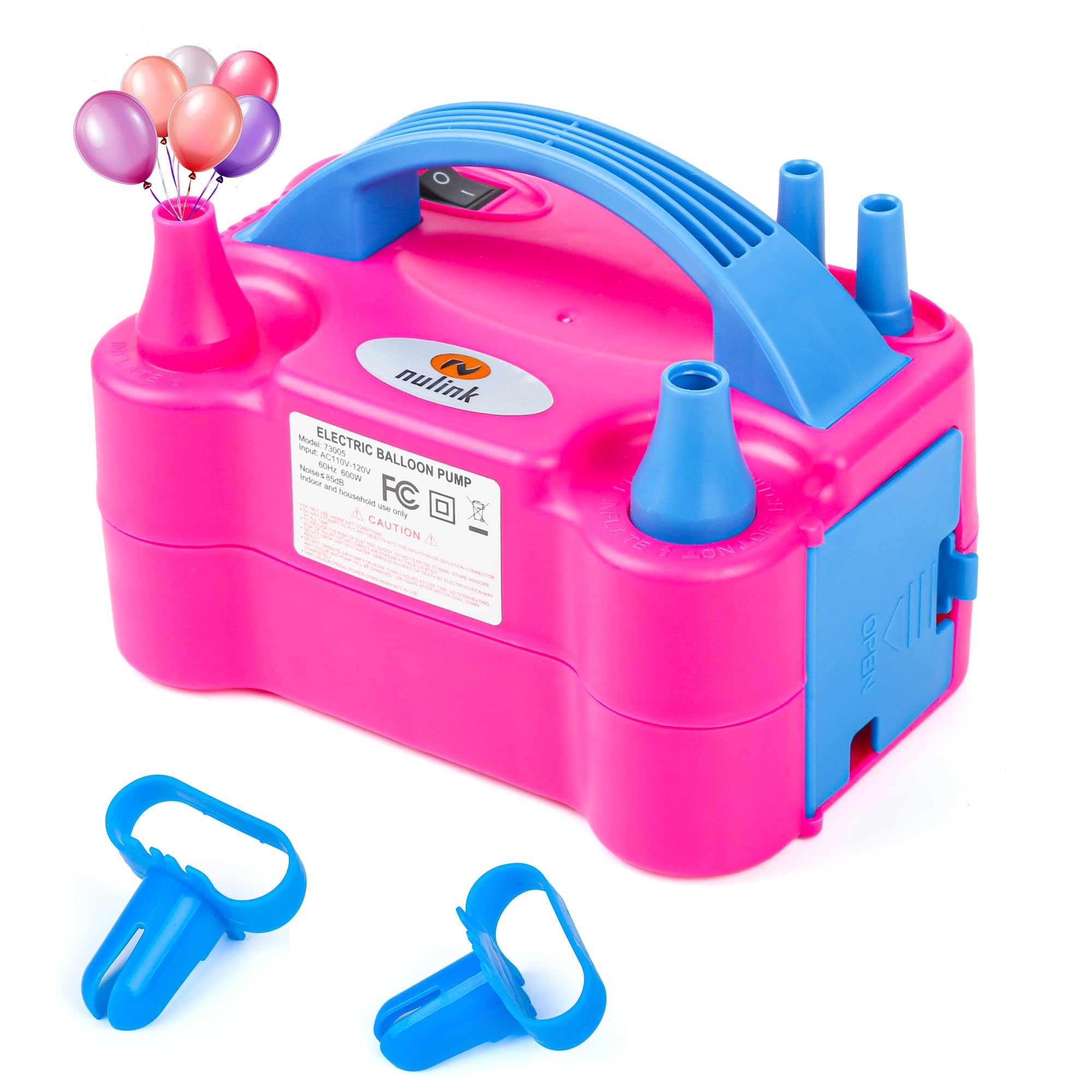 Nulink Electric Balloon Pump Review: Fast Inflation for Party Decor