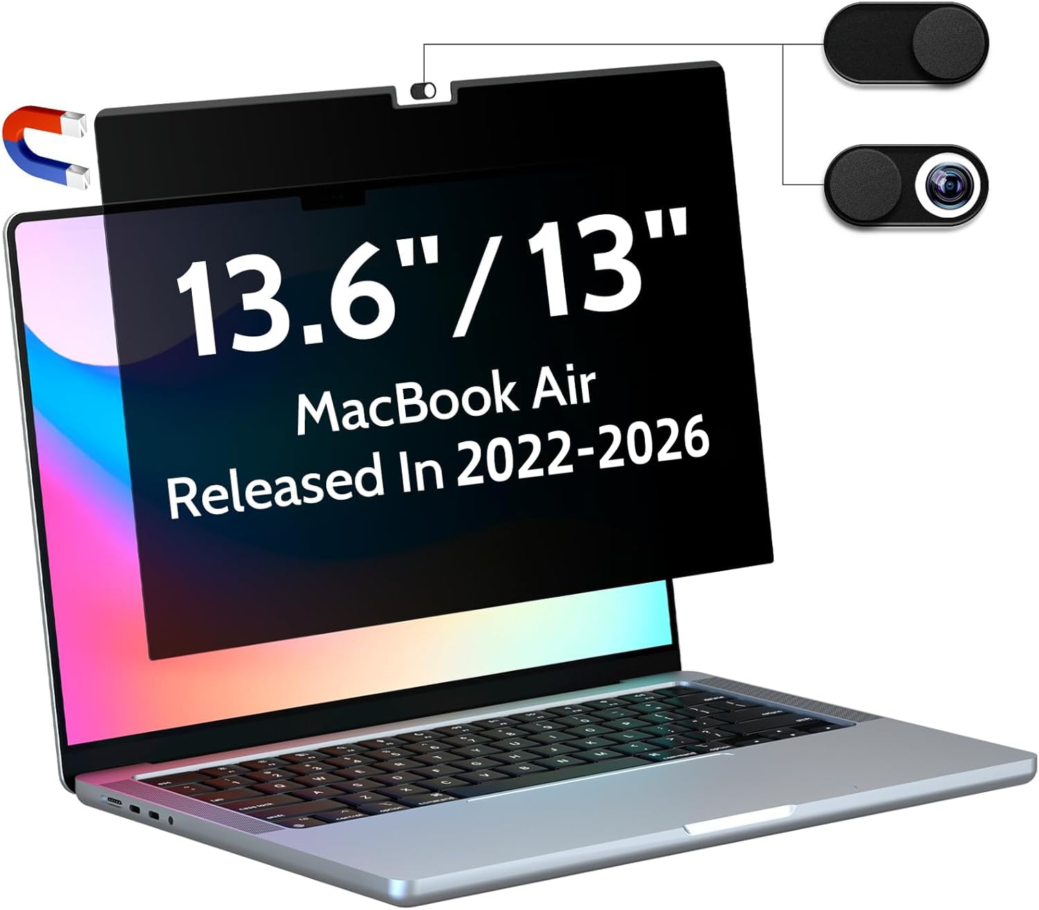 Peslv Magnetic Privacy Screen Review: A Snap-On Shield for Your MacBook Air