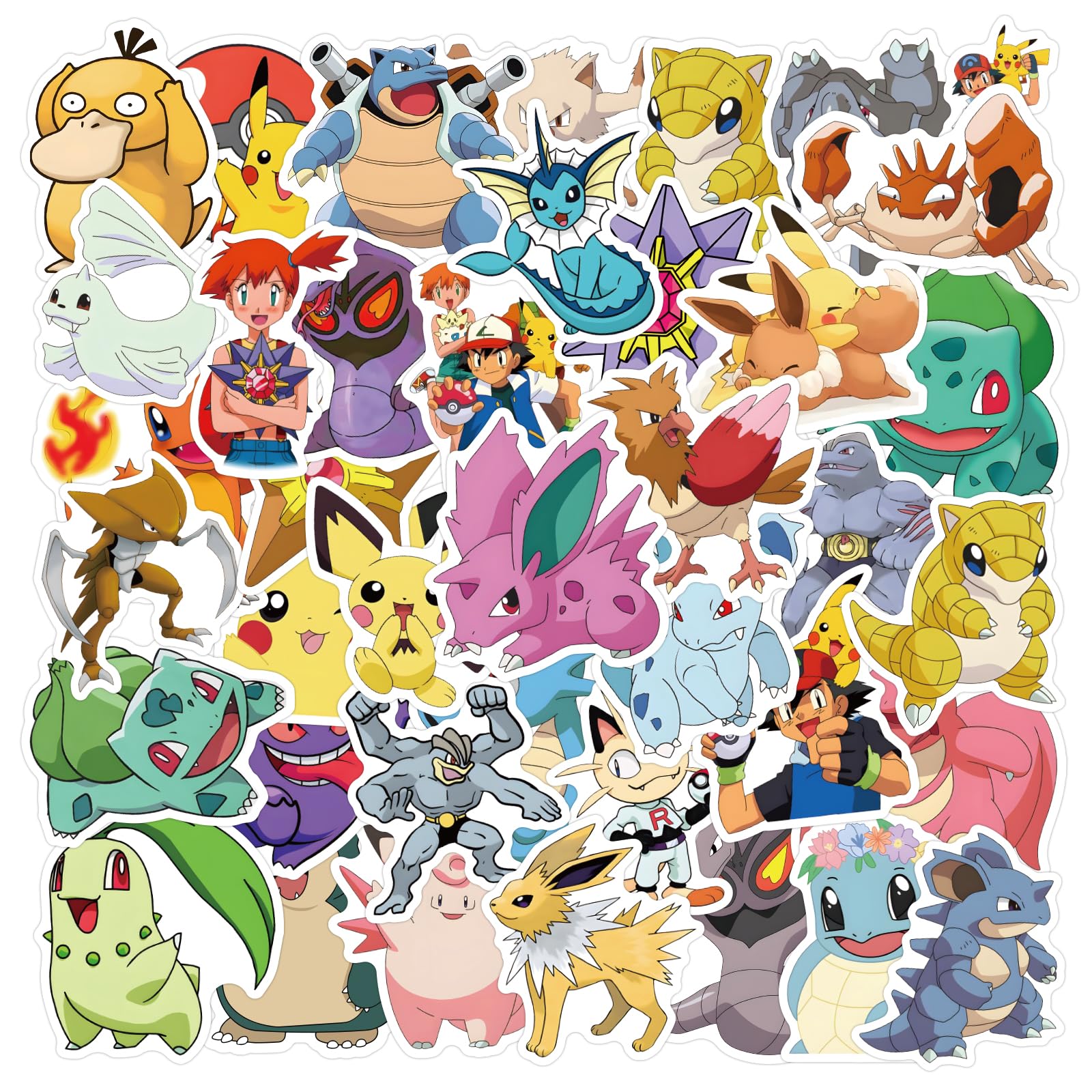 50-Piece Pokemon Vinyl Sticker Set Review: Are They Actually Waterproof?