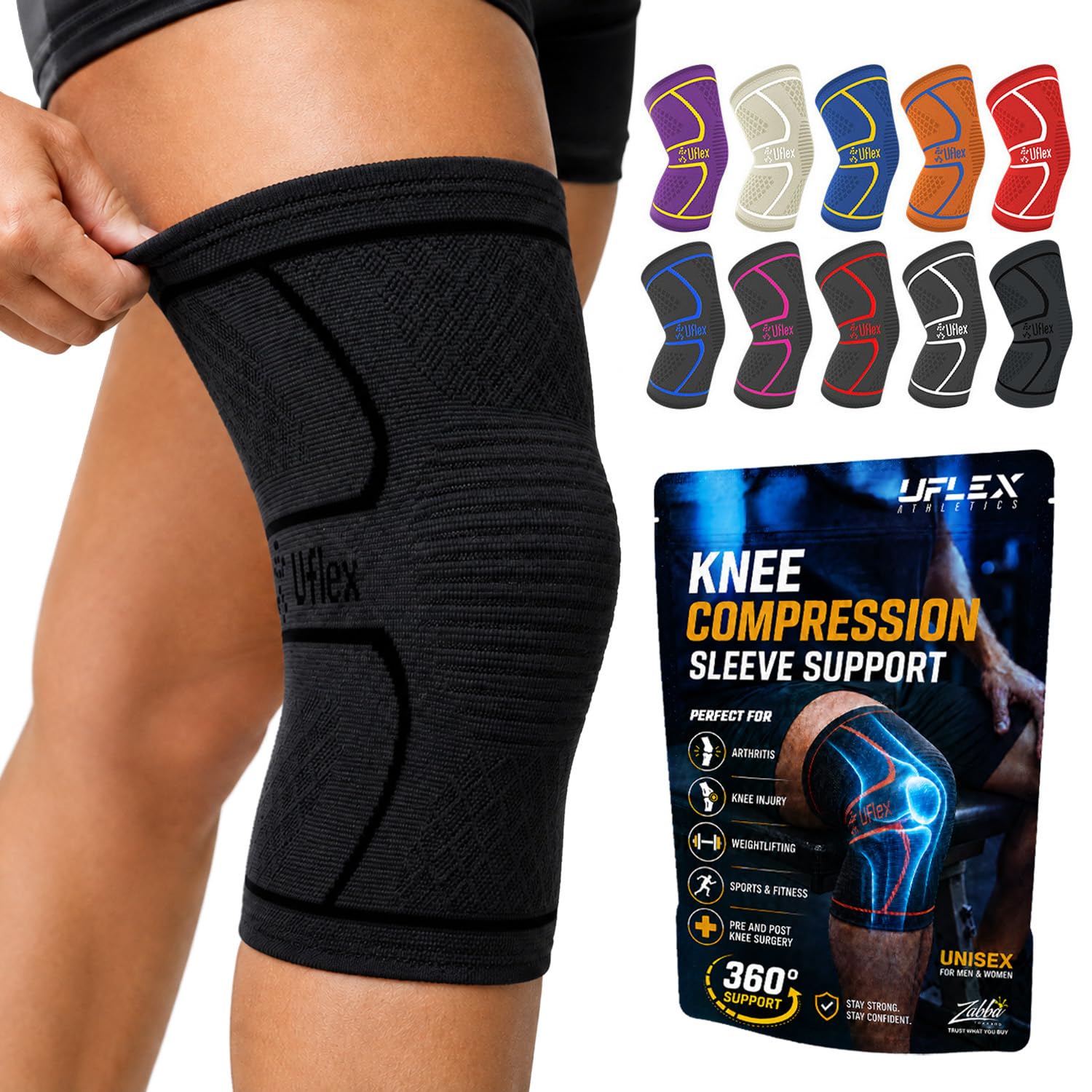 UFlex Athletics Knee Sleeve Review: Reliable Support for Workouts and Joint Relief